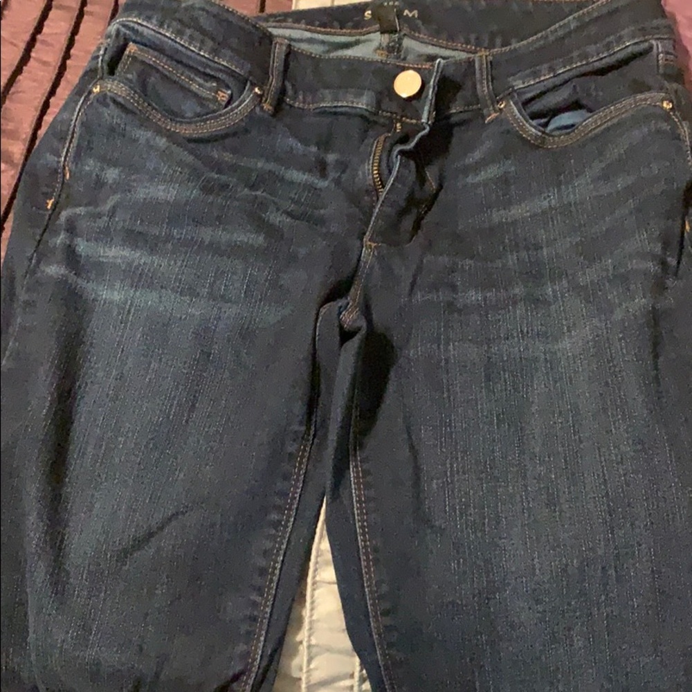 White House black market slim jeans